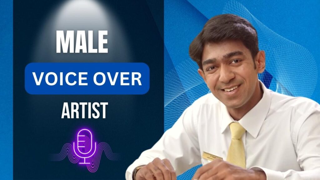 Male voice over artist for your videos