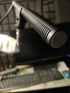 sennheiser mke 600 voice over home studio microphone