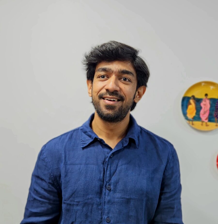 Sam Mohan casual actor portrait